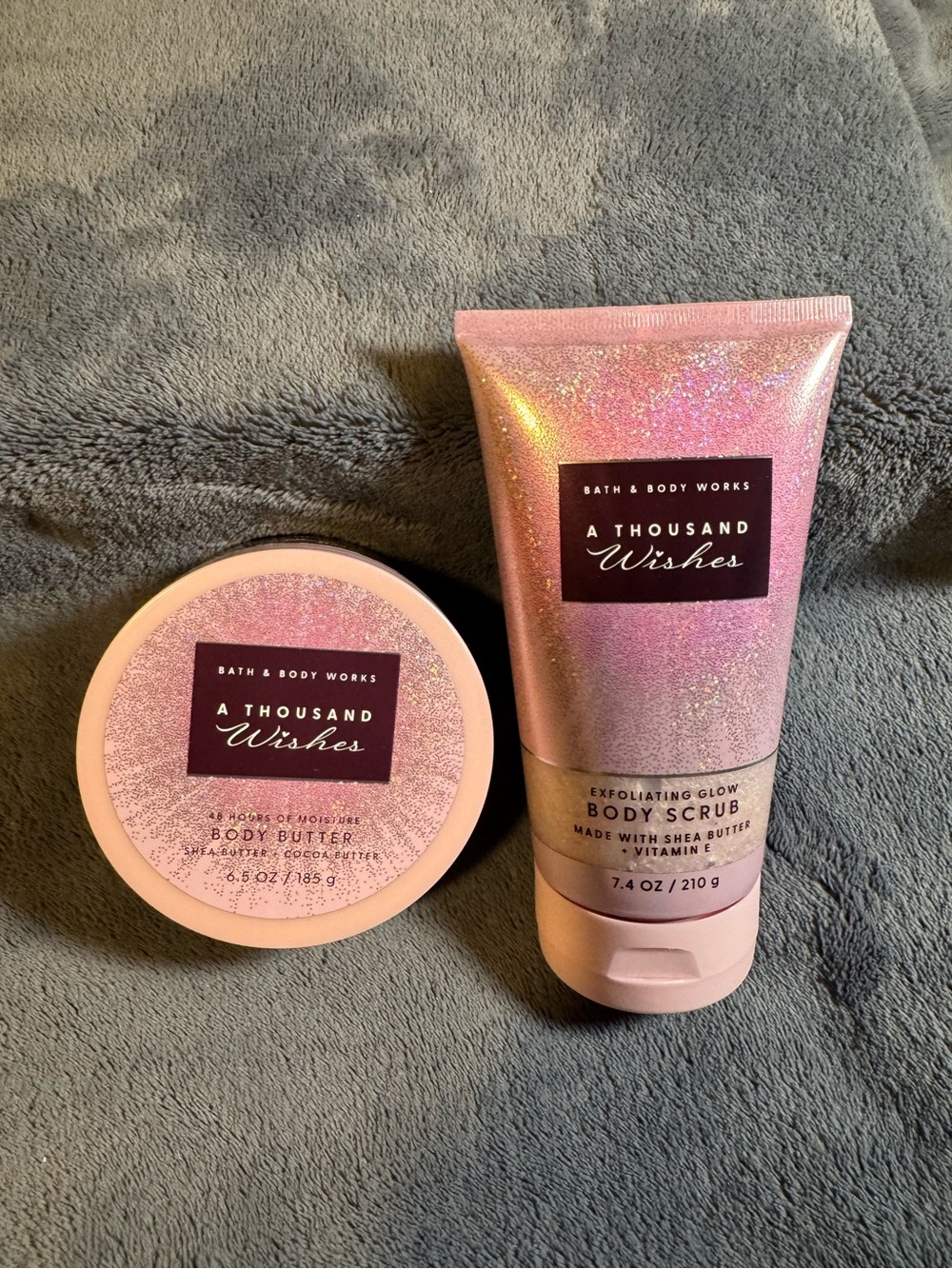 Bath & Body Works A Thousand Wishes Body Butter & Scrub Set